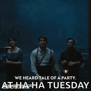 We Heard Tale Party Poster GIF