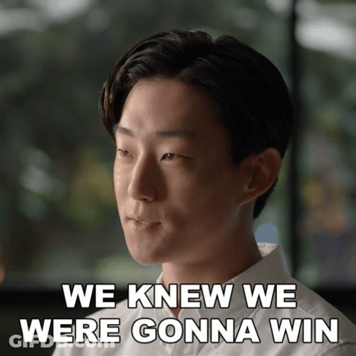 We Knew Were Gonna Win GIF