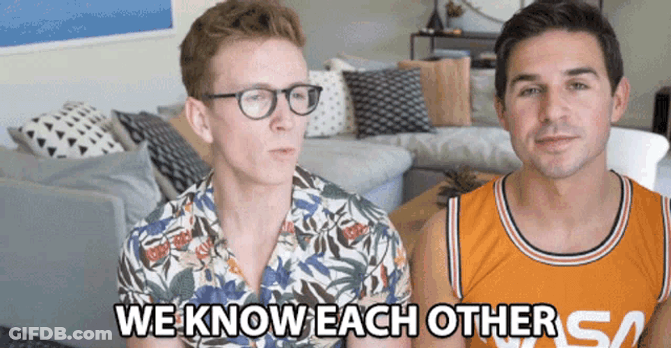 We Know Each Other Nick Tumino GIF