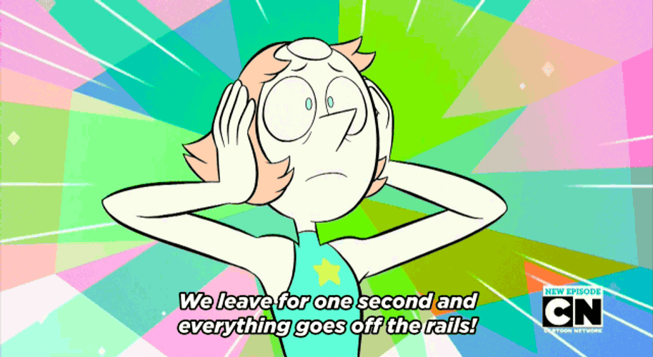 We Leave For One Sec Everything Goes Off GIF