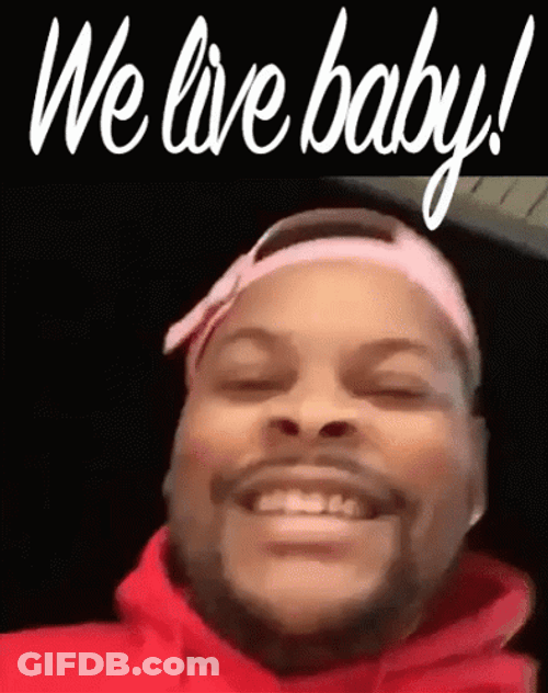 We Live Baby Headwiggle Excited GIF
