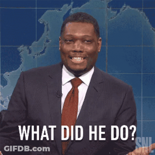 We'll Do It Live Confused Michael Che GIF