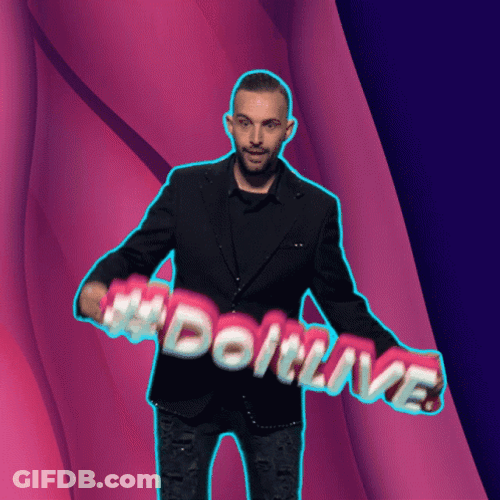 We'll Do It Live Hashtag Vinivia GIF