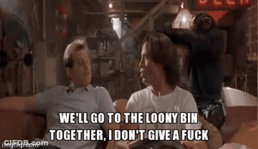 We'll Go To The Loony Bin Grandmas Boy GIF