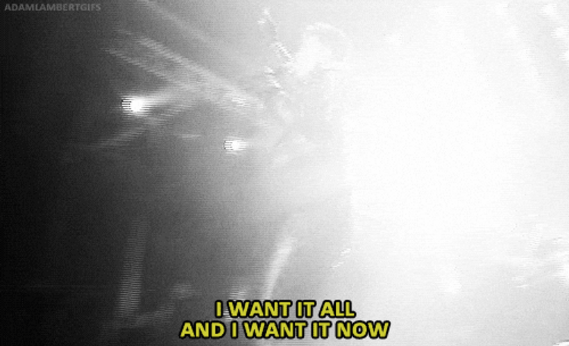 We'll Take The Lot Adam Lambert GIF