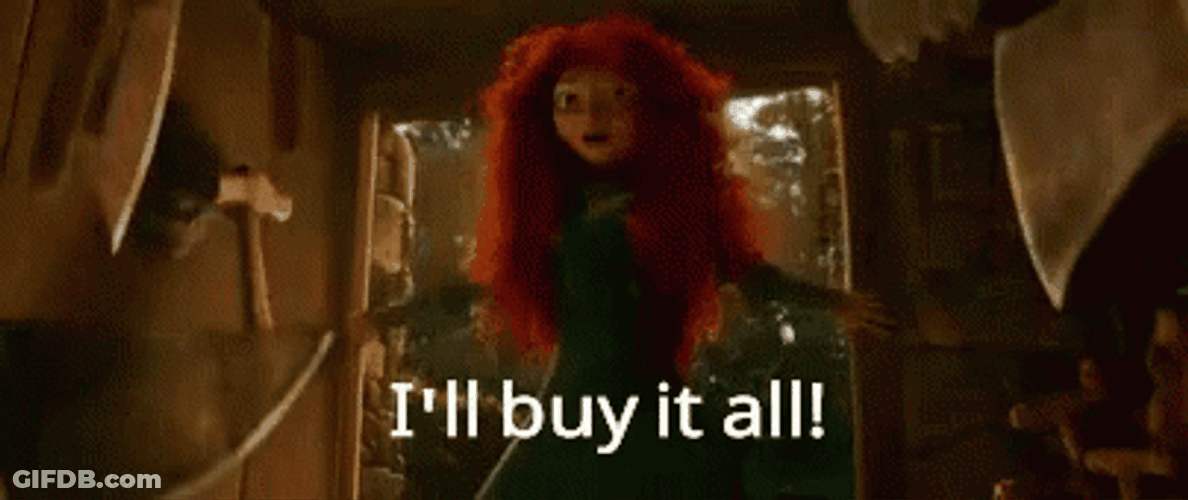 We'll Take The Lot Brave Merida Disney GIF