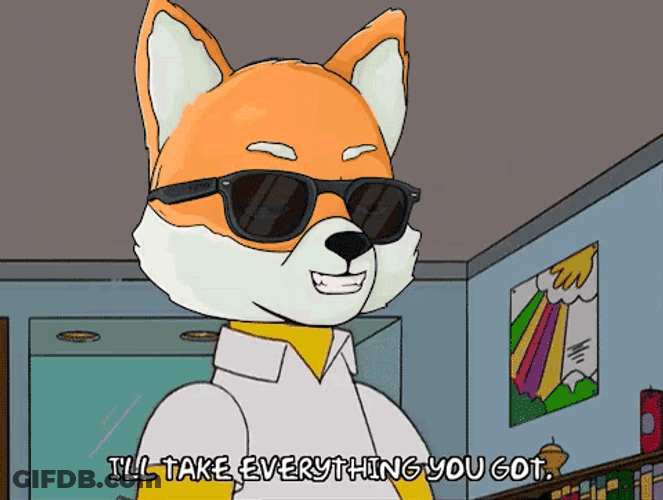 We'll Take The Lot Foxy NFT Homer Simpson GIF