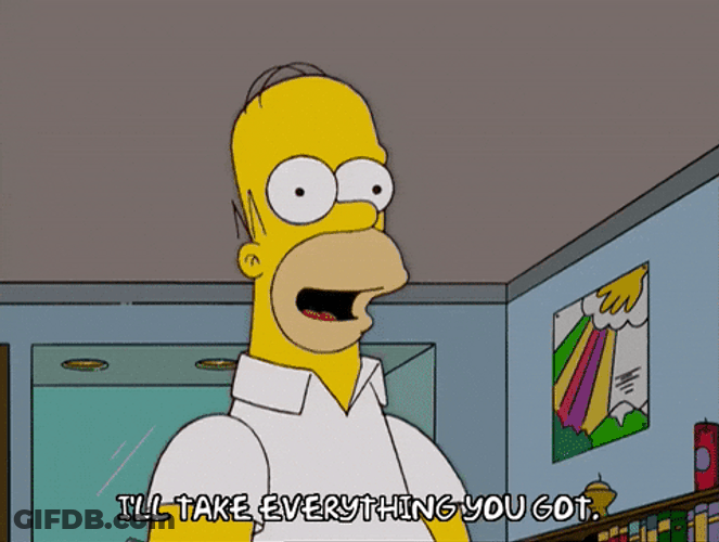 We'll Take The Lot Homer Simpson Credit Card GIF