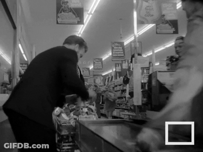 We'll Take The Lot People Buying Many Products GIF
