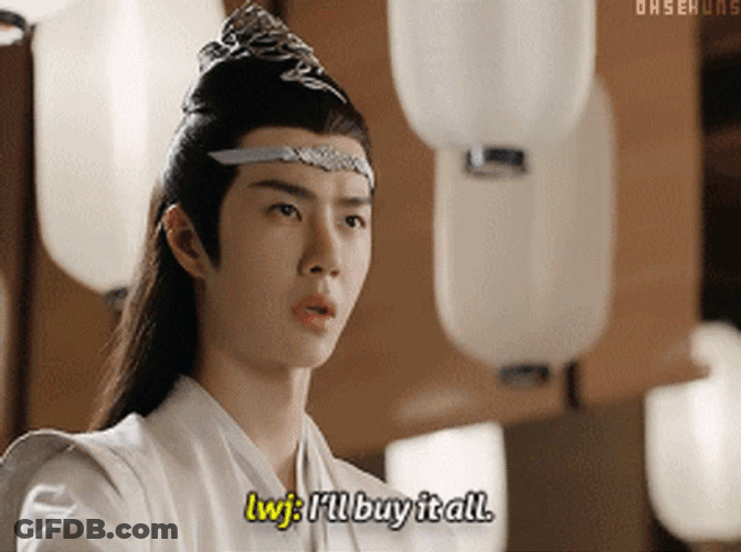 We'll Take The Lot The Untamed Wang Yibo GIF