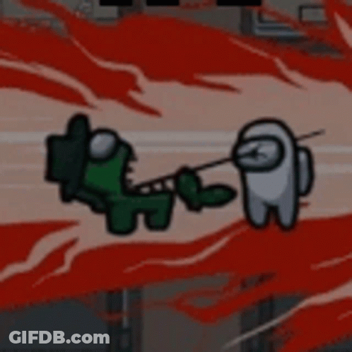 We Lost Among Us Characters Poster GIF