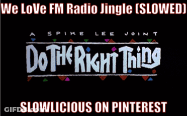 We Love FM Radio Jingle (Slowed) Slowlicious On Pinterest GIF