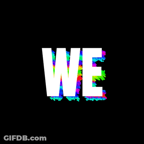 We Love You Glitch GIF