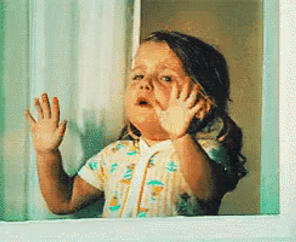 We Miss You Already With Crying Baby Girl GIF