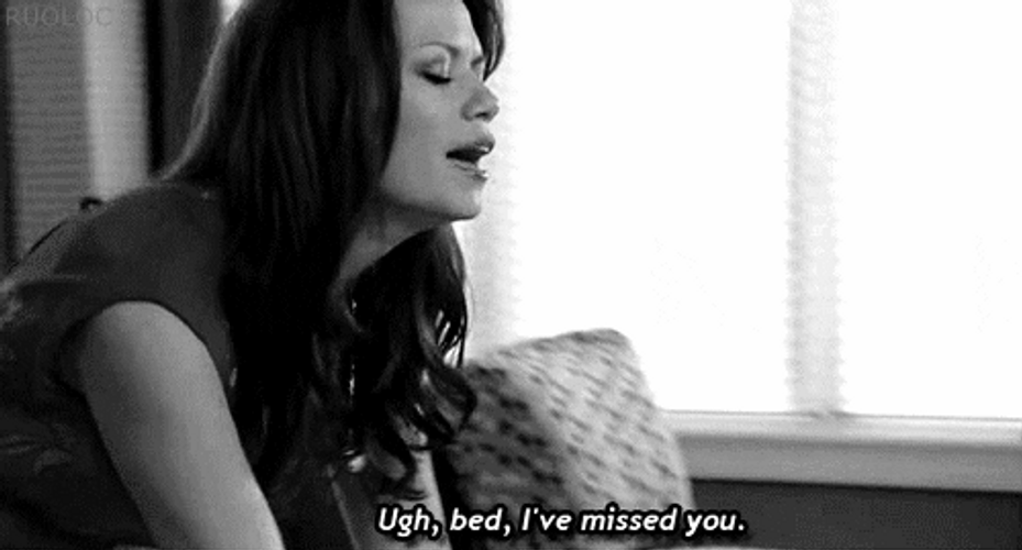 We Missed You Bed GIF