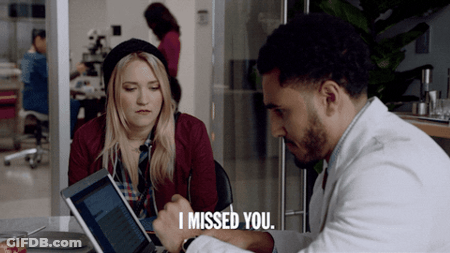 We Missed You Girl In Red GIF
