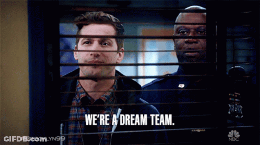 We're A Dream Team GIF