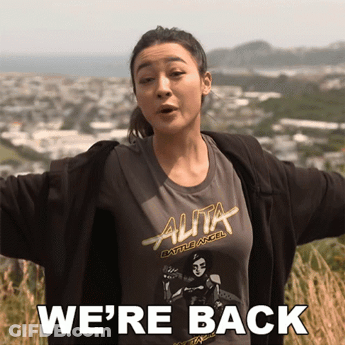 We're Back Emily Ghoul GIF