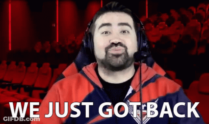 We're Back Joe Vargas Commentator GIF