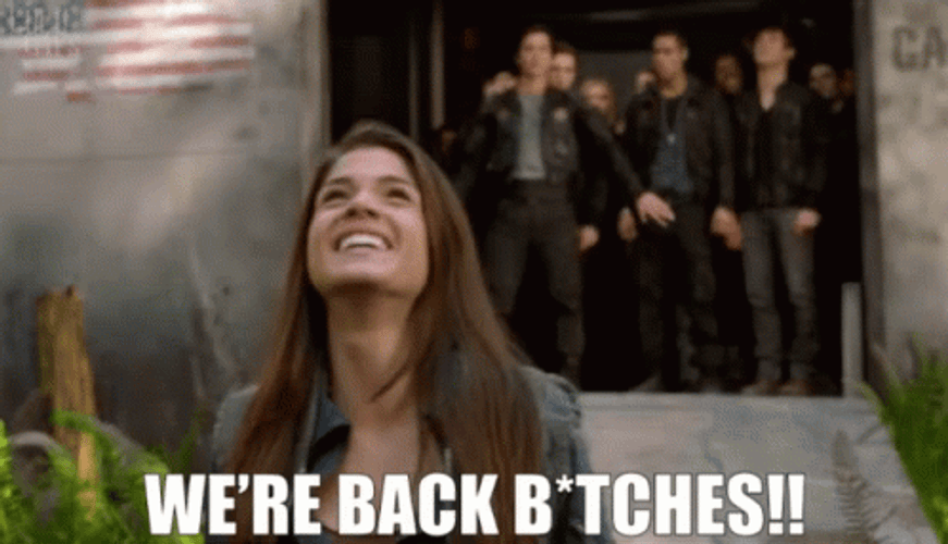 We're Back Octavia Blake The 100 GIF