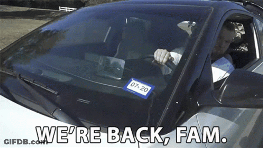 We're Back Sam Ehlinger Football GIF