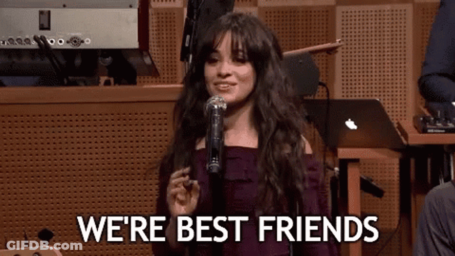 We're Best Friends Camilla Cabello GIF