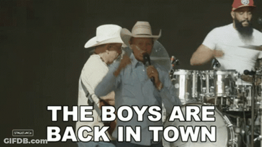 We're Getting The Band Back Together Neal Mccoy GIF