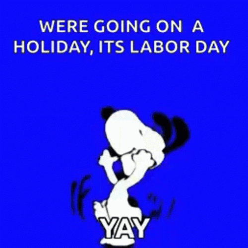 We're Going On 4 Day Weekend GIF