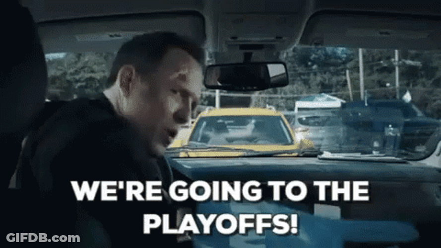 We're Going To Playoffs GIF