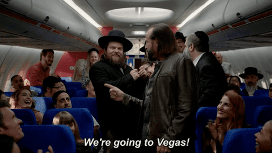 We're Going To Vegas Vacation GIF