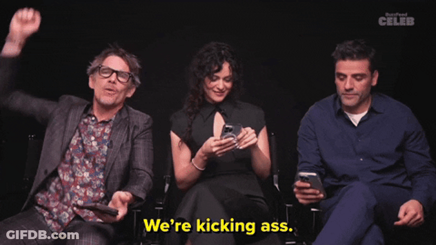 We're Gotta Kick It Up Some Ass GIF