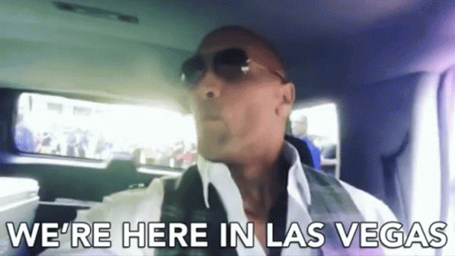 We're Here In Las Vegas GIF