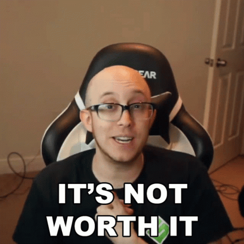 We're Not Worthy I'm Very Scared GIF