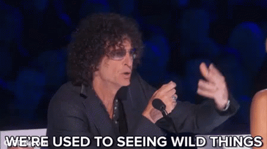 We're Used To Seeing Wild Things GIF