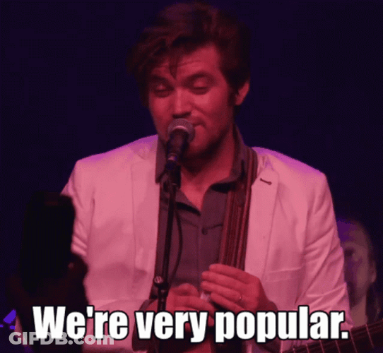 We're Very Popular Nick Lutsko GIF