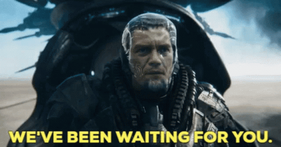 We're Waiting For You Here GIF
