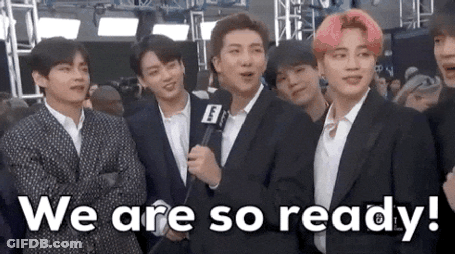We Ready Bts Members GIF
