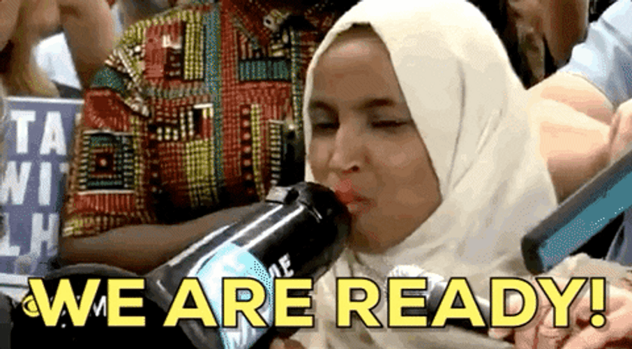 We Ready Ilhan Abdullahi Omar GIF