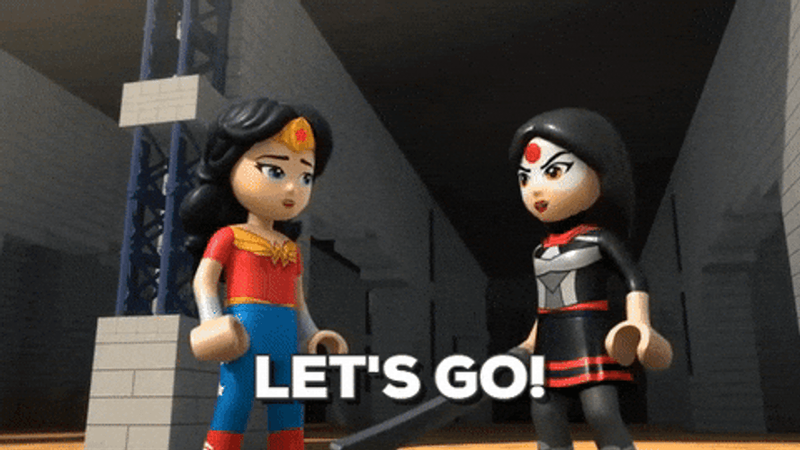 We Ready Super Hero Girls GIF