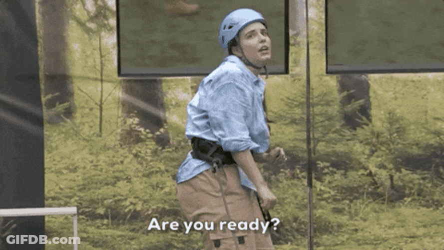 We Ready Woman Asking GIF