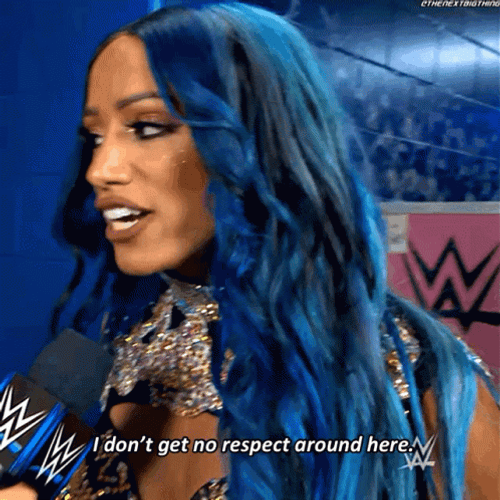 We Sasha Banks No Respect GIF