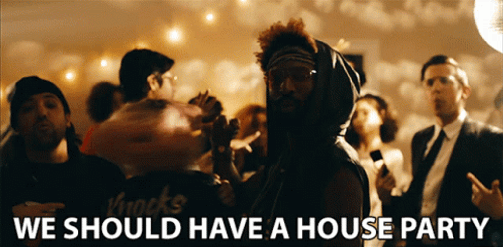 We Should Have A House Party Music Video GIF