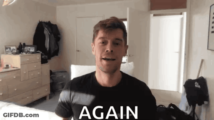 We Suck Again Man Shouting GIF