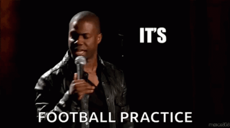 We Talking About Practice Football GIF