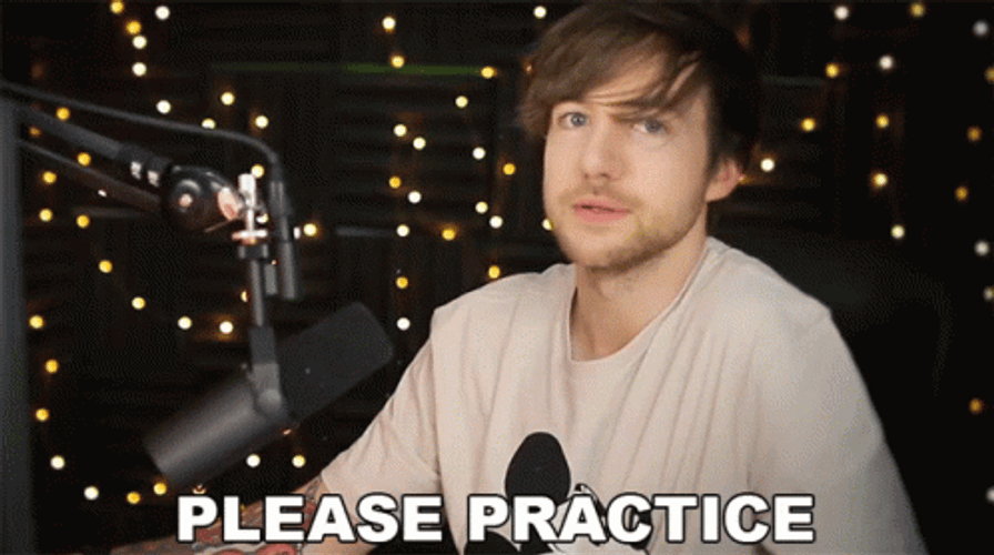 We Talking About Practice Please GIF