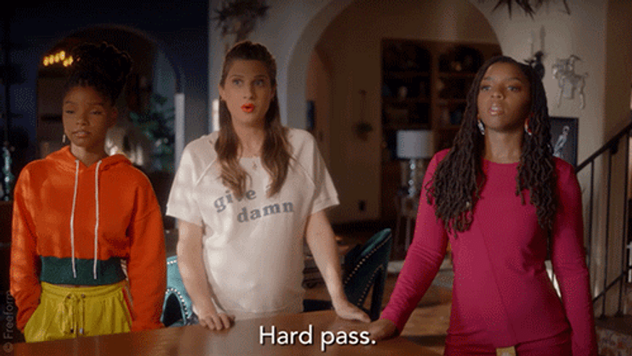 We've Decided It's A Hard Pass GIF