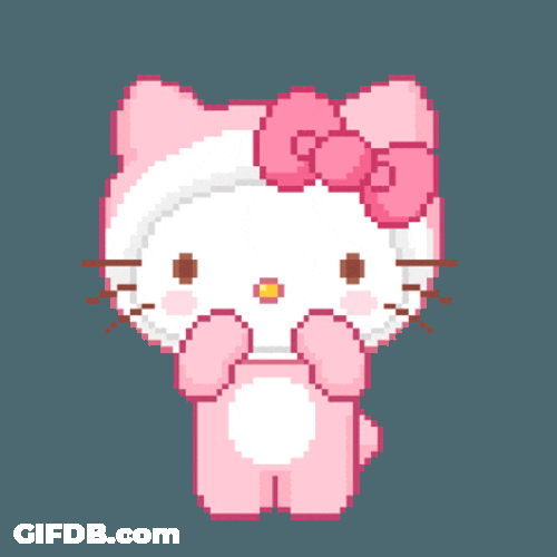 We Wear Pink On Wednesdays Hello Kitty Dancing GIF
