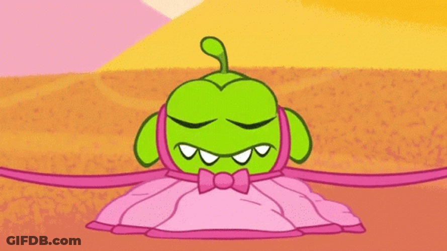We Wear Pink On Wednesdays Om Nom GIF