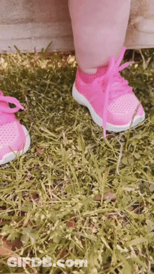 We Wear Pink On Wednesdays Smiling Baby GIF