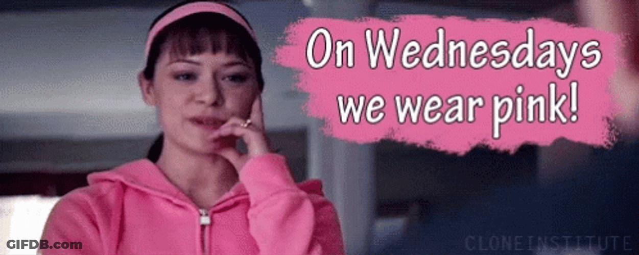 We Wear Pink On Wednesdays Tatiana Maslany GIF